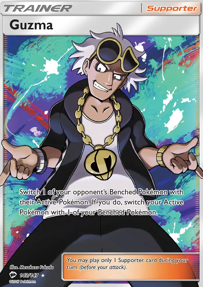 Guzma, Burning Shadows #143