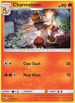 Charmeleon, Burning Shadows #19/147