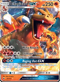 Charizard GX, Burning Shadows #20/147
