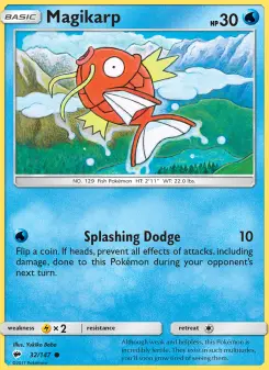 Magikarp, Burning Shadows #32/147