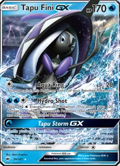 Tapu Fini GX, Burning Shadows #39/147