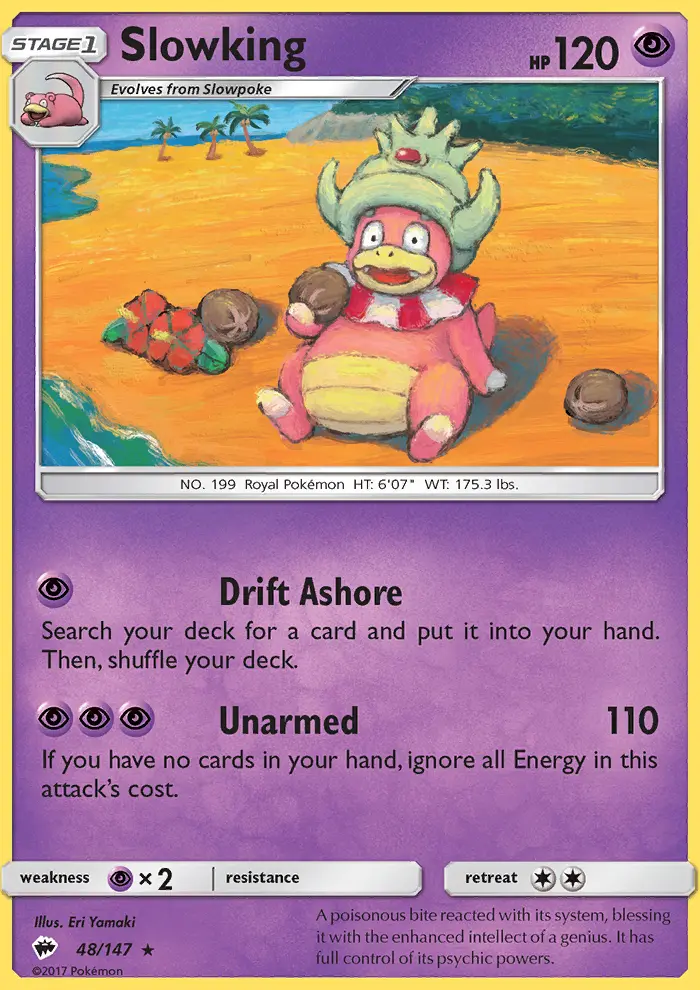 Slowking, Burning Shadows #48