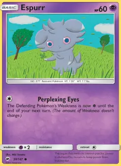 Espurr, Burning Shadows #59/147