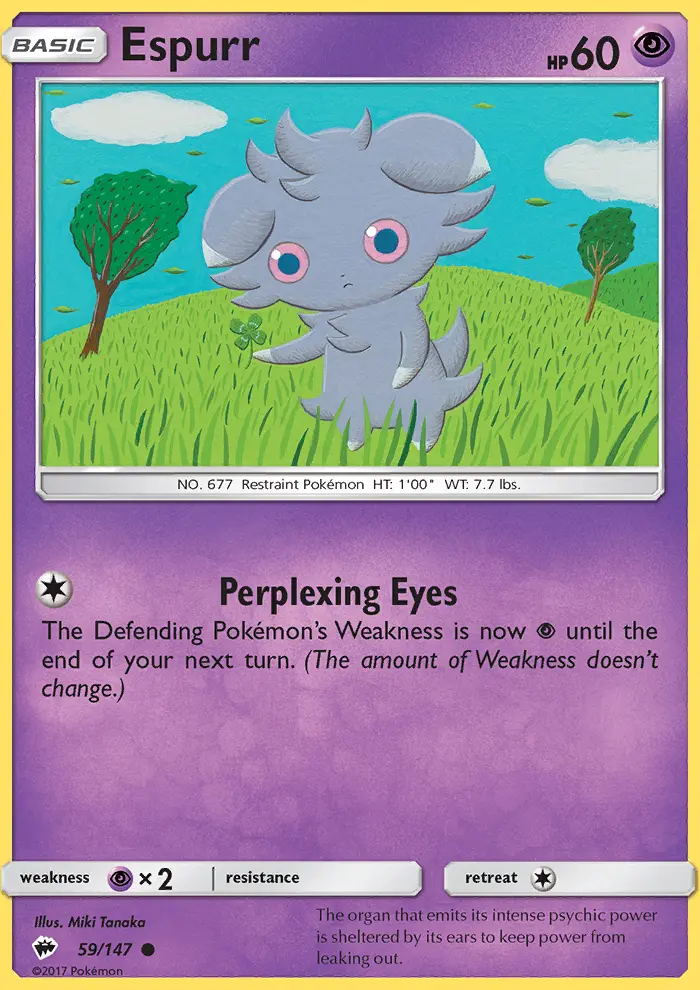 Espurr, Burning Shadows #59