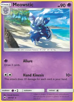 Meowstic, Burning Shadows #60/147