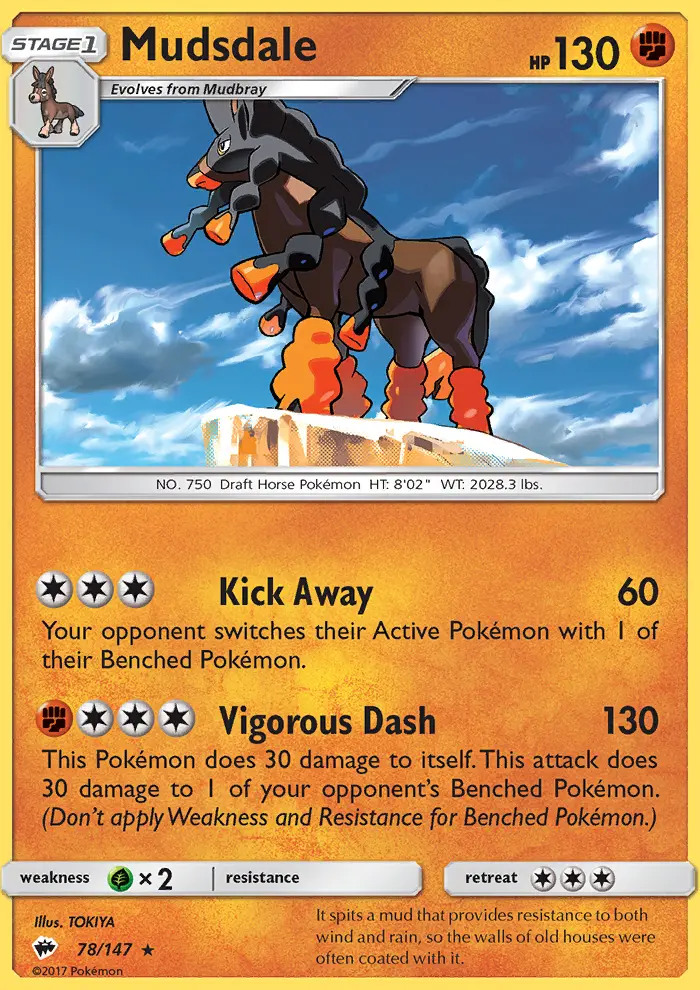 Mudsdale, Burning Shadows #78