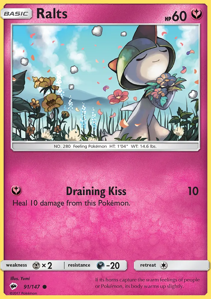 Ralts, Burning Shadows #91