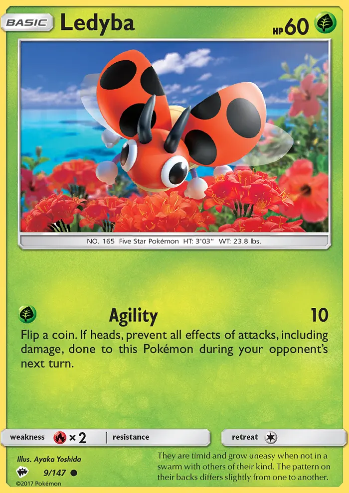 Ledyba, Burning Shadows #9