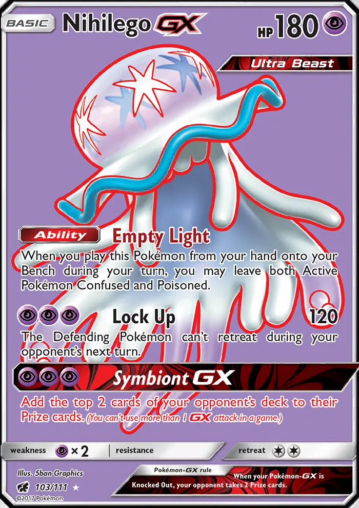 Nihilego GX, Crimson Invasion #103