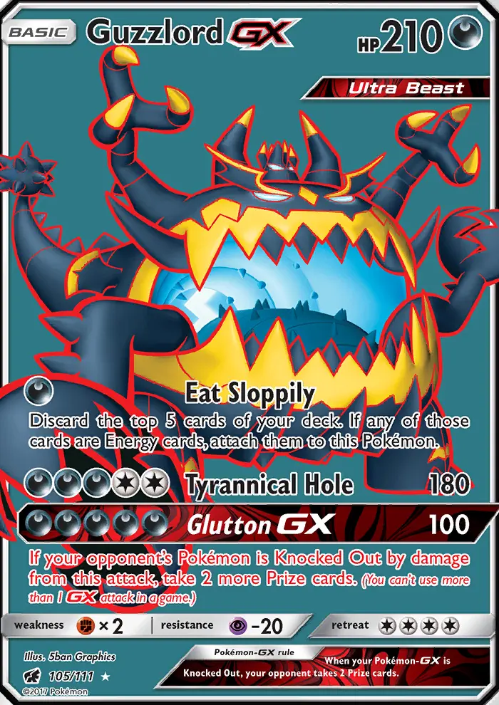 Guzzlord GX, Crimson Invasion #105