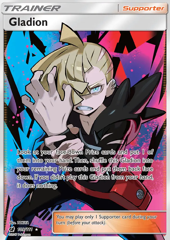 Gladion, Crimson Invasion #109