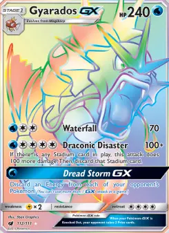 Gyarados GX #112