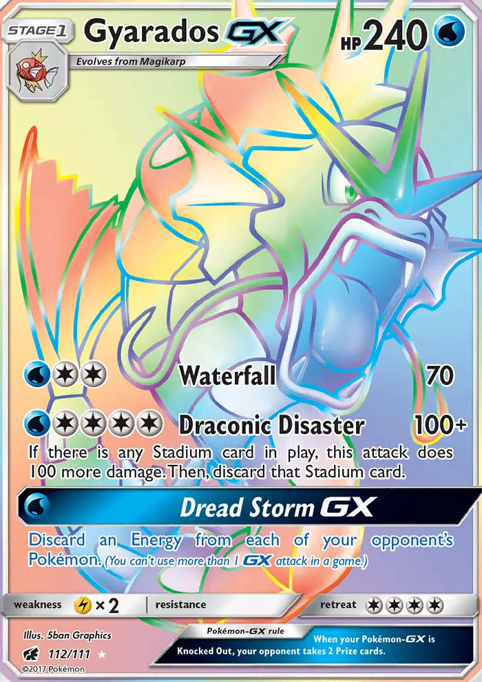 Gyarados GX, Crimson Invasion #112