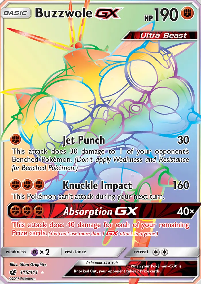 Buzzwole GX, Crimson Invasion #115