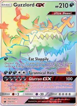 Guzzlord GX, Crimson Invasion #116/111
