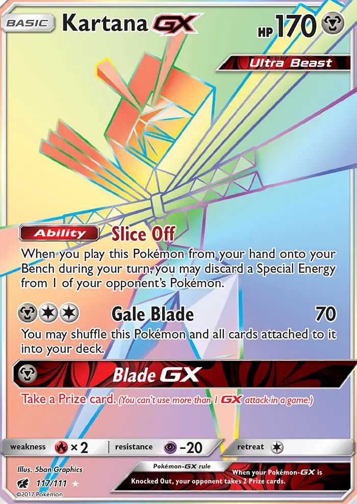 Kartana GX, Crimson Invasion #117