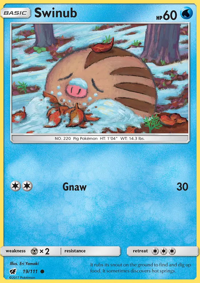 Swinub, Crimson Invasion #19