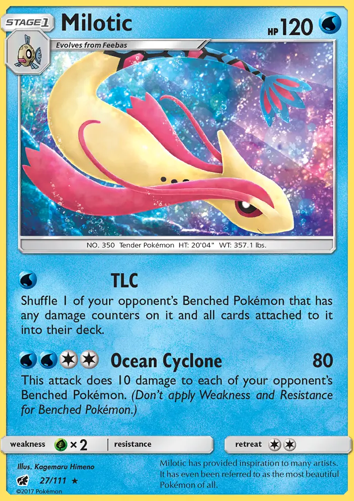 Milotic, Crimson Invasion #27