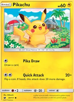 Pikachu, Crimson Invasion #30/111