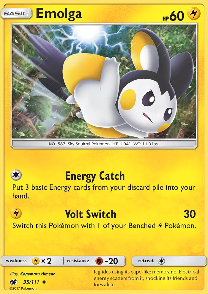 Emolga, Crimson Invasion #35