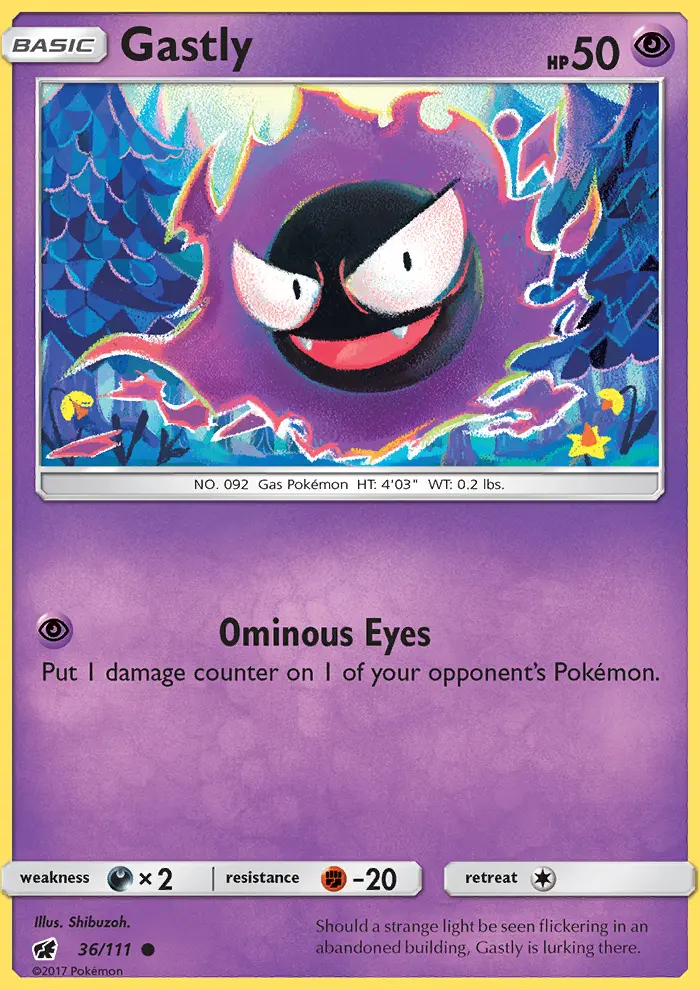 Gastly, Crimson Invasion #36