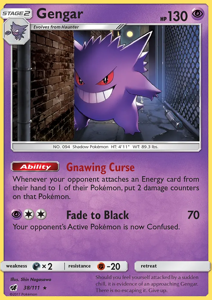 Gengar, Crimson Invasion #38
