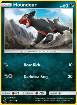 Houndour, Crimson Invasion #58/111