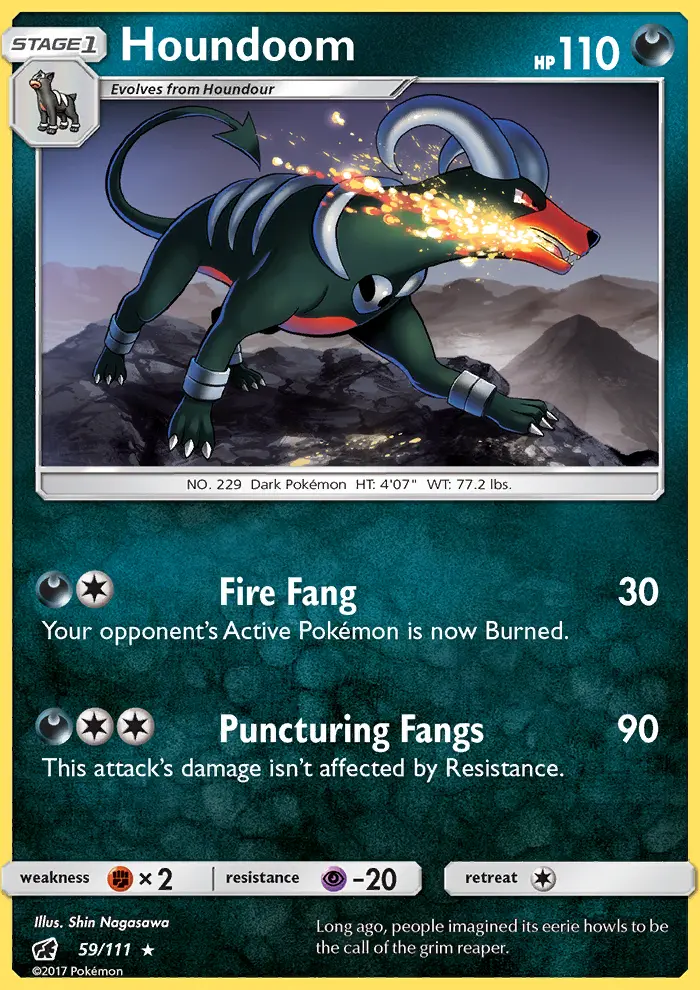 Houndoom, Crimson Invasion #59
