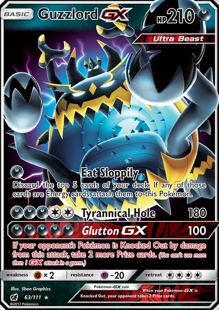 Guzzlord GX, Crimson Invasion #63