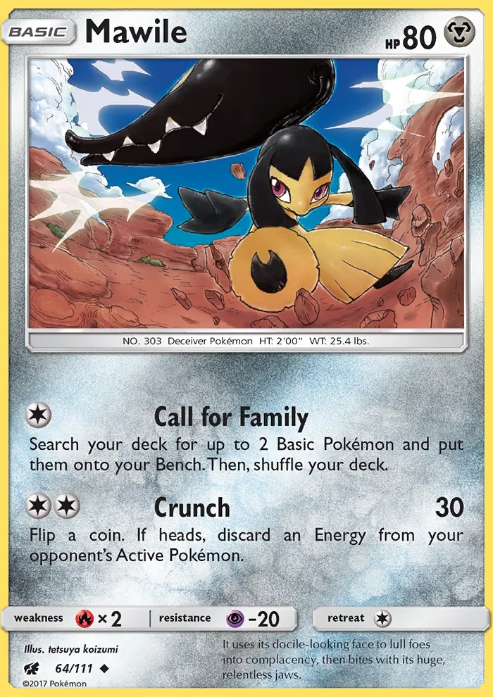Mawile, Crimson Invasion #64