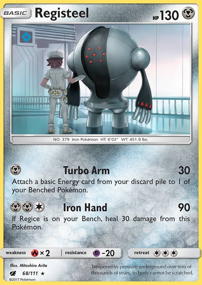 Registeel, Crimson Invasion #68