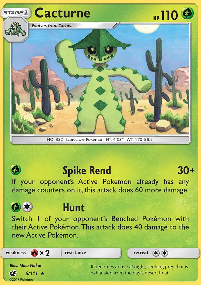 Cacturne, Crimson Invasion #6