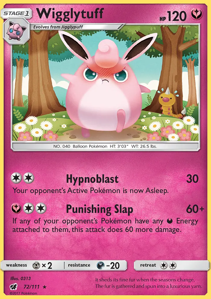 Wigglytuff, Crimson Invasion #72