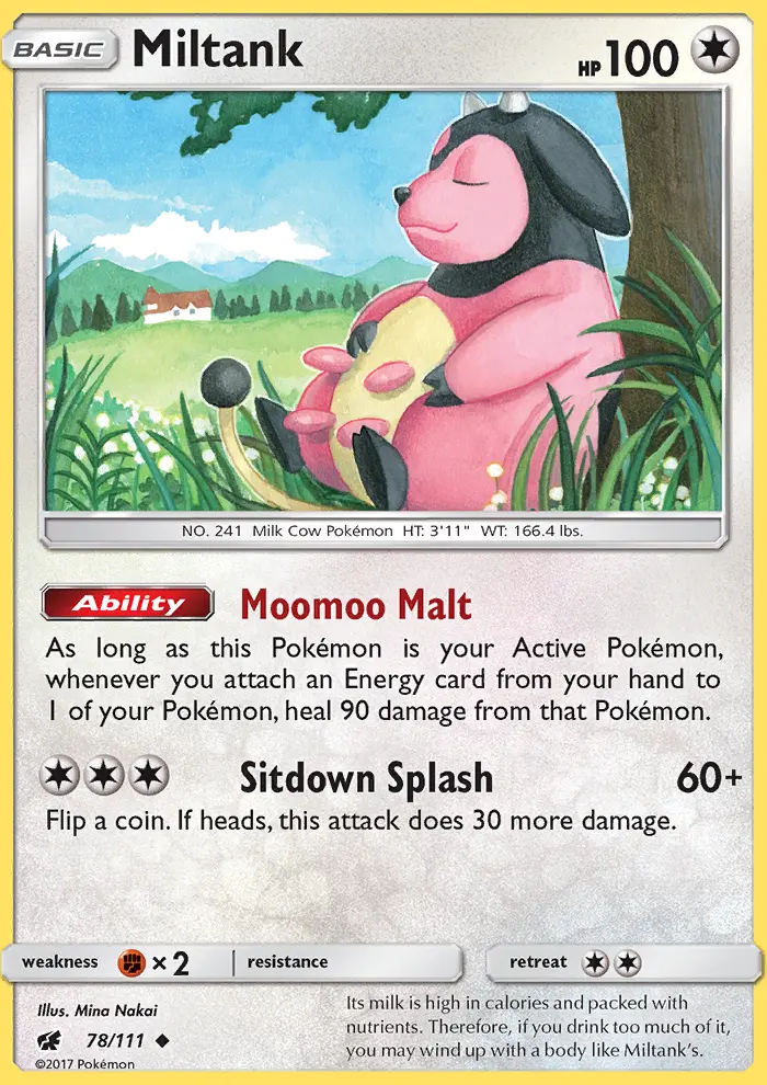 Miltank, Crimson Invasion #78