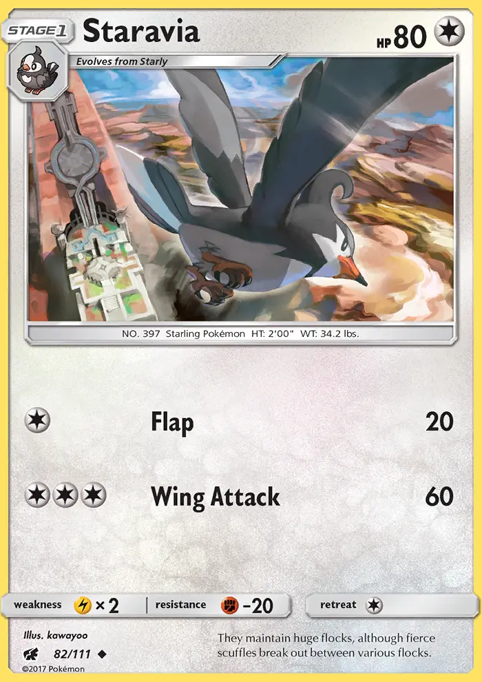 Staravia, Crimson Invasion #82