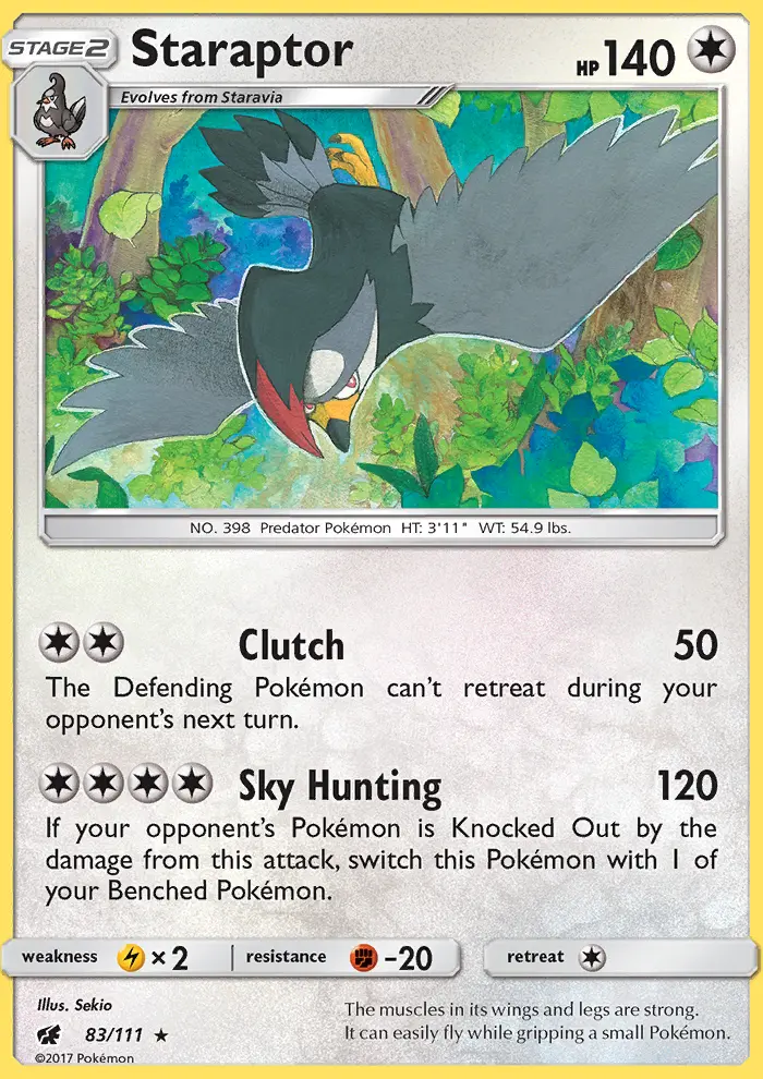 Staraptor, Crimson Invasion #83