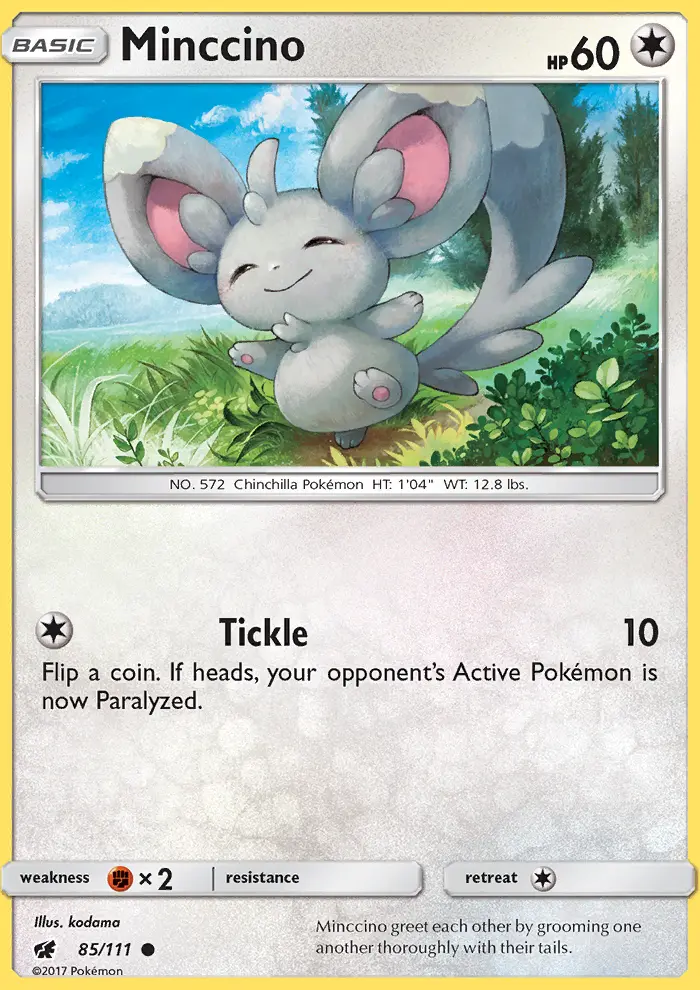 Minccino, Crimson Invasion #85