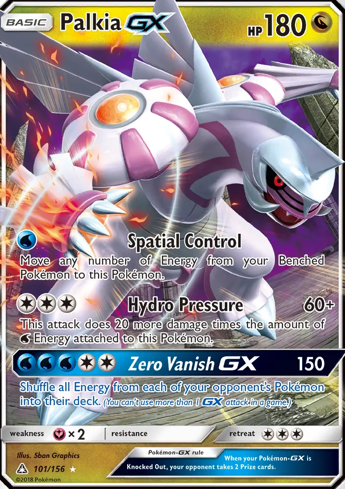 Palkia GX, Ultra Prism #101