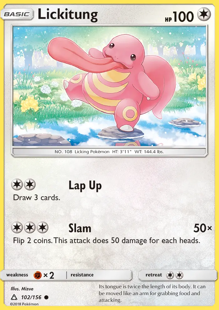 Lickitung, Ultra Prism #102