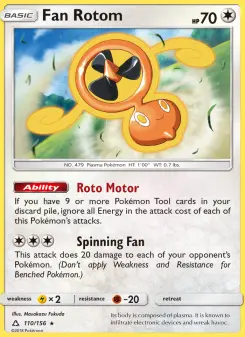 Fan Rotom, Ultra Prism #110/156