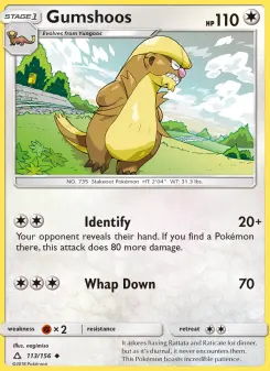 Gumshoos, Ultra Prism #113/156