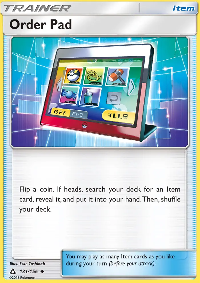 Order Pad, Ultra Prism #131