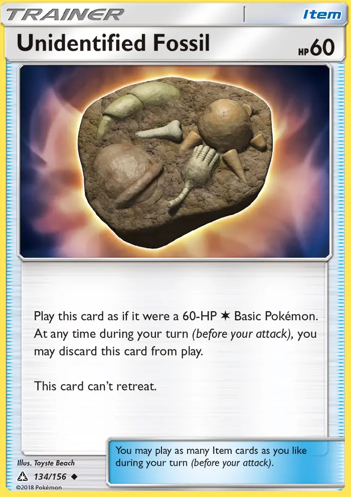 Unidentified Fossil, Ultra Prism #134