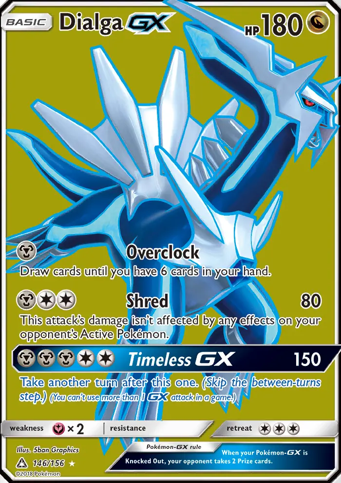 Dialga GX, Ultra Prism #146