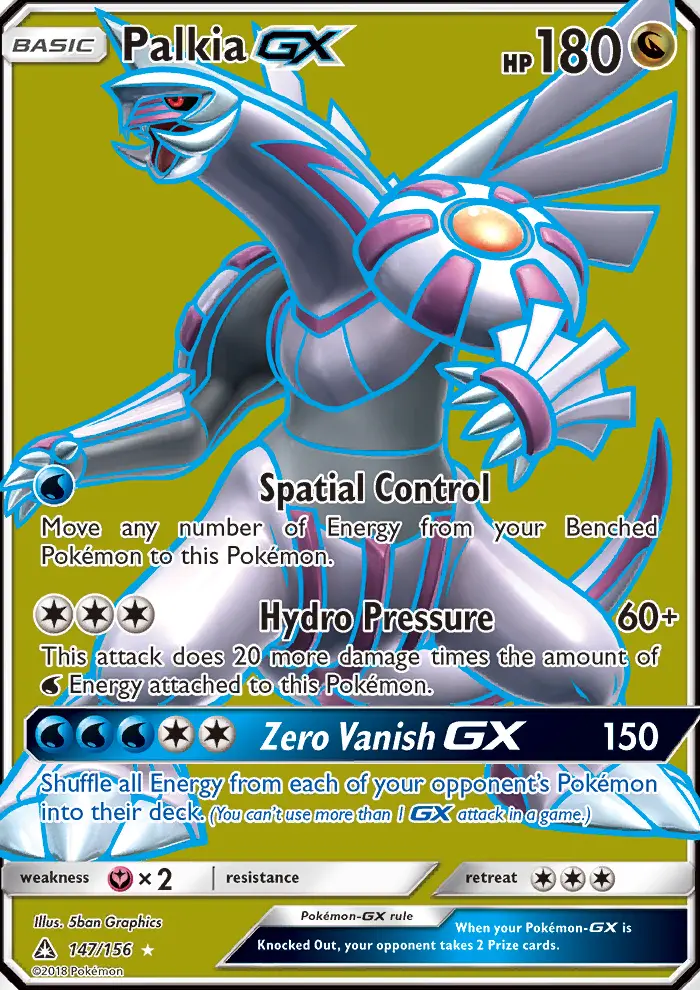 Palkia GX, Ultra Prism #147