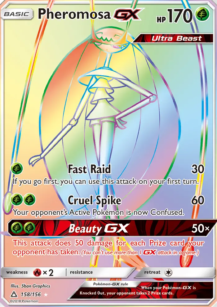 Pheromosa GX, Ultra Prism #158