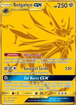 Solgaleo GX, Ultra Prism #173/156
