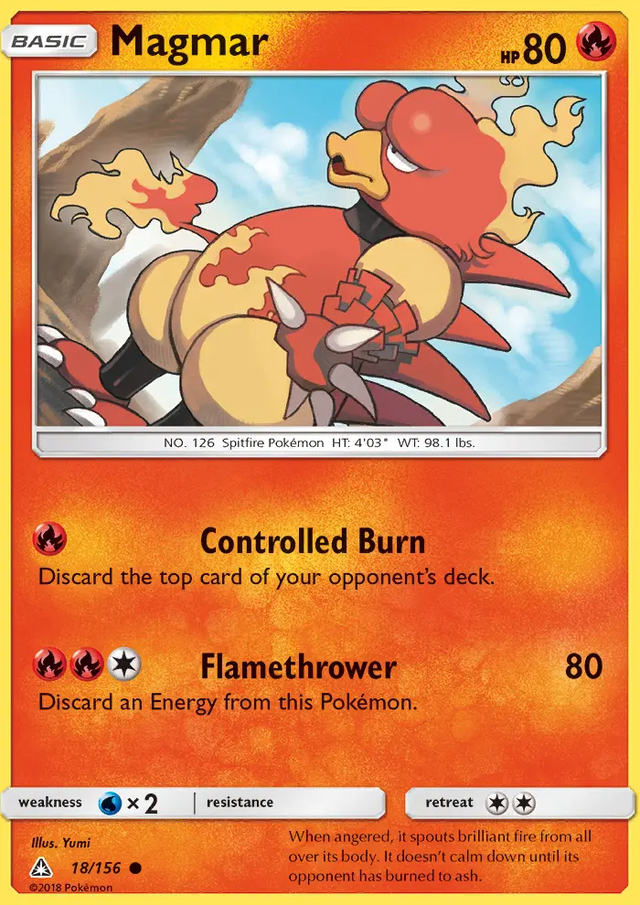 Magmar, Ultra Prism #18