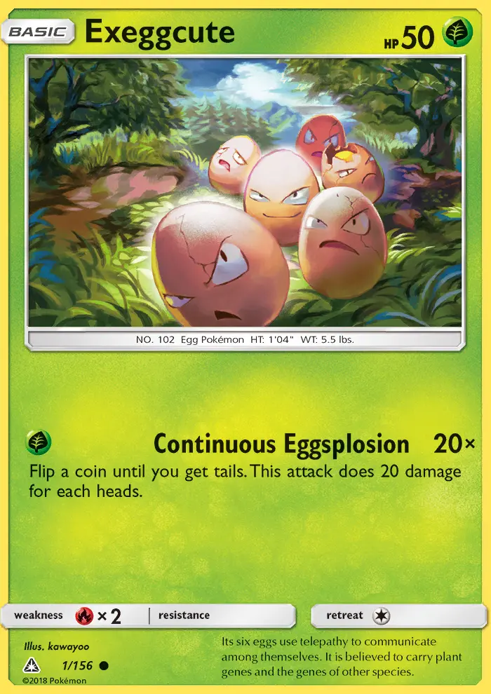 Exeggcute, Ultra Prism #1