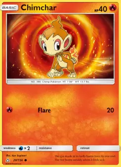Chimchar, Ultra Prism #20/156